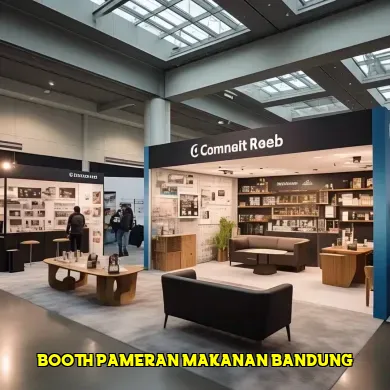 Booth Pameran Makanan Bandung